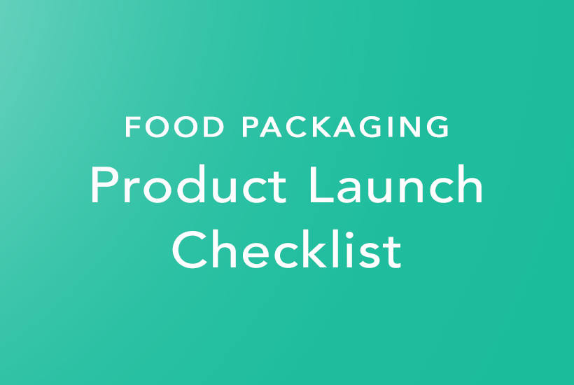Food Packaging Product Launch Checklist