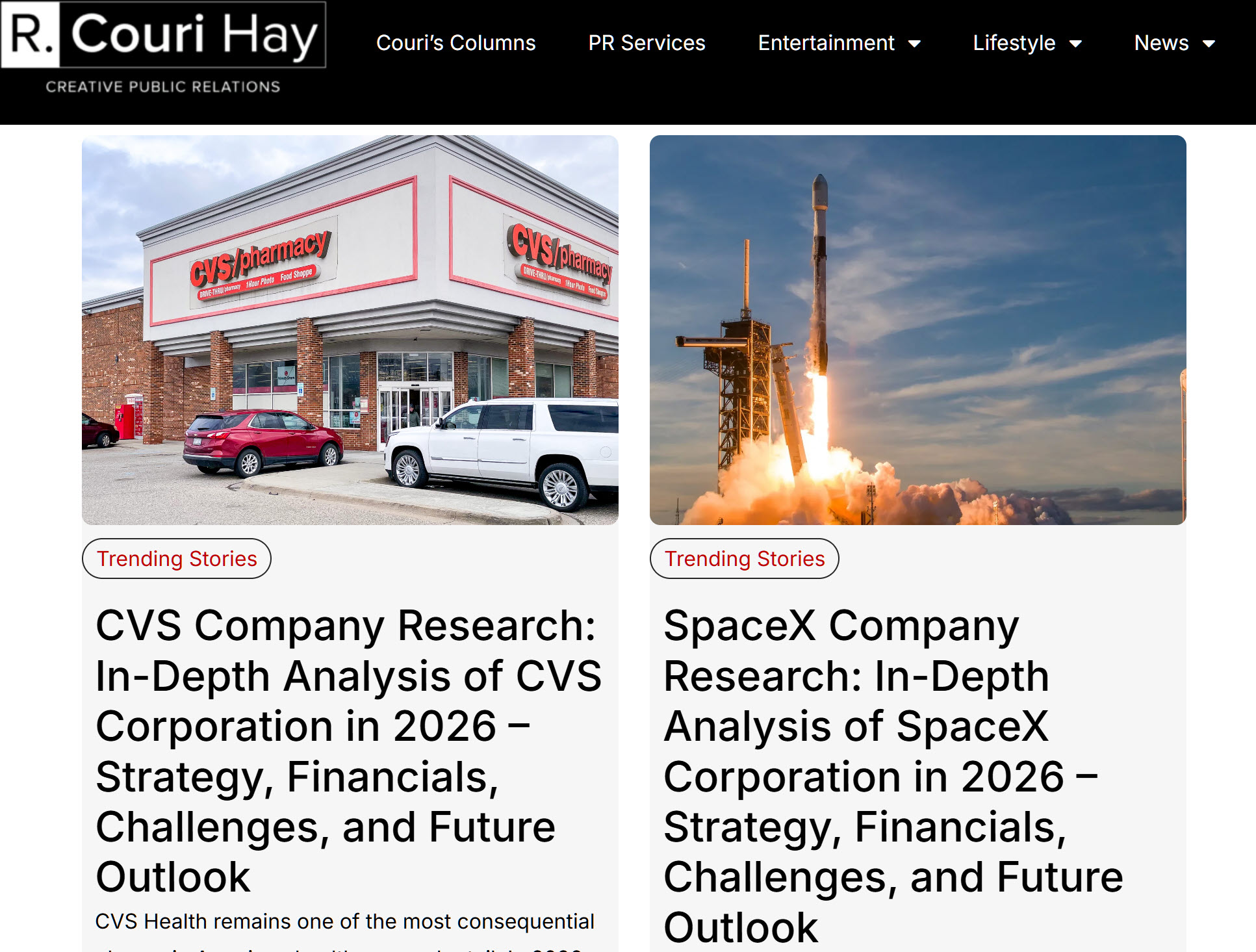 Companies, Brands & Business — R. Couri Hay August 2026